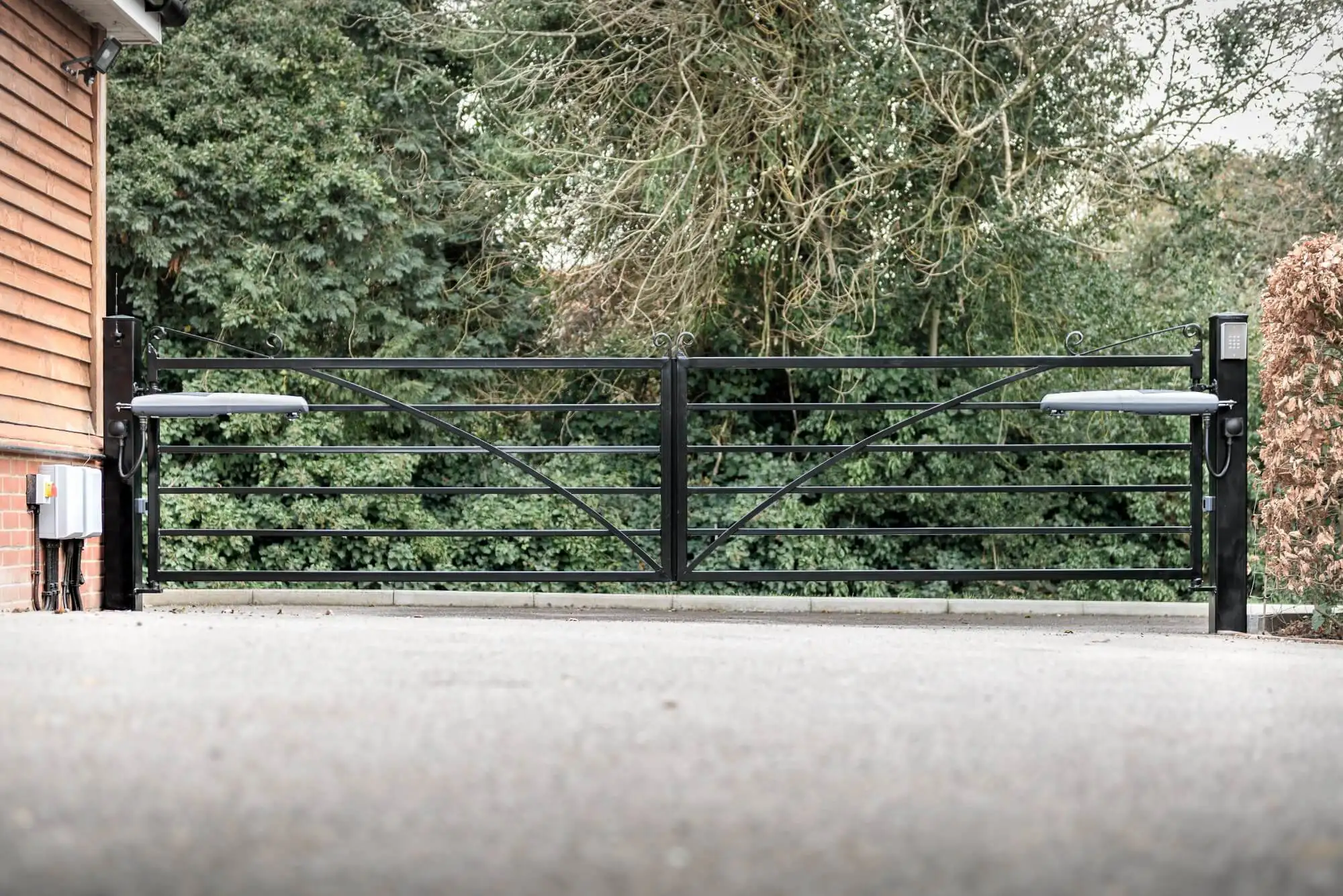Surrey Wrought Iron image slideshow showcasing iron gate installation projects