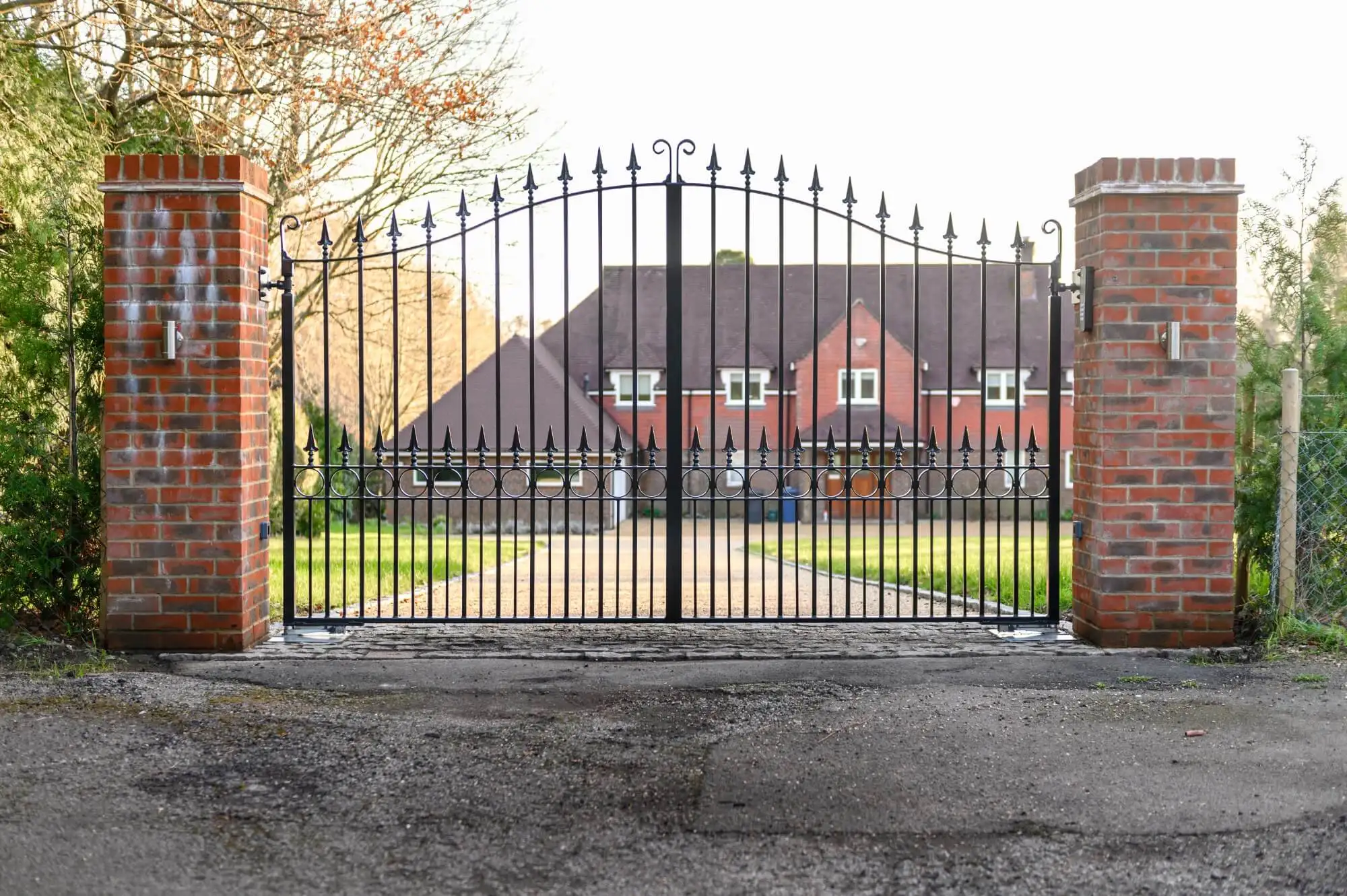 Surrey Wrought Iron image slideshow showcasing iron gate installation projects