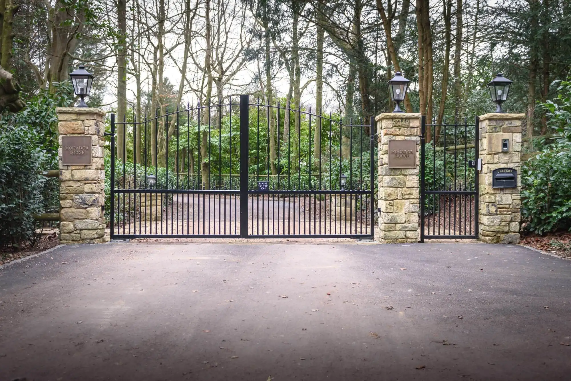 Surrey Wrought Iron image slideshow showcasing iron gate installation projects