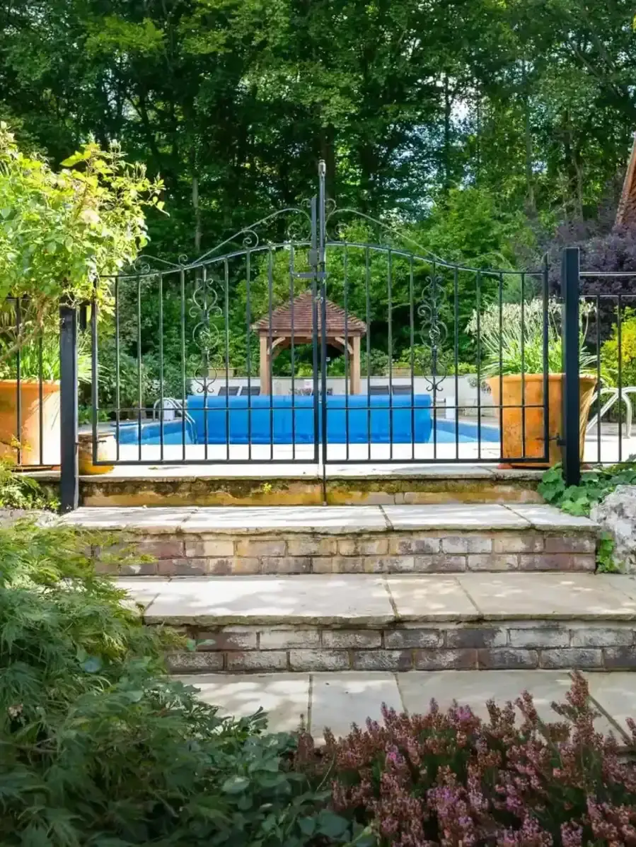 Surrey Wrought Iron image slideshow showcasing iron gate installation projects