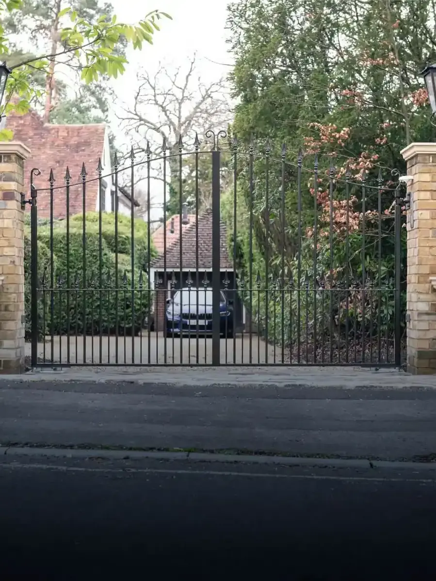 Surrey Wrought Iron image slideshow showcasing iron gate installation projects